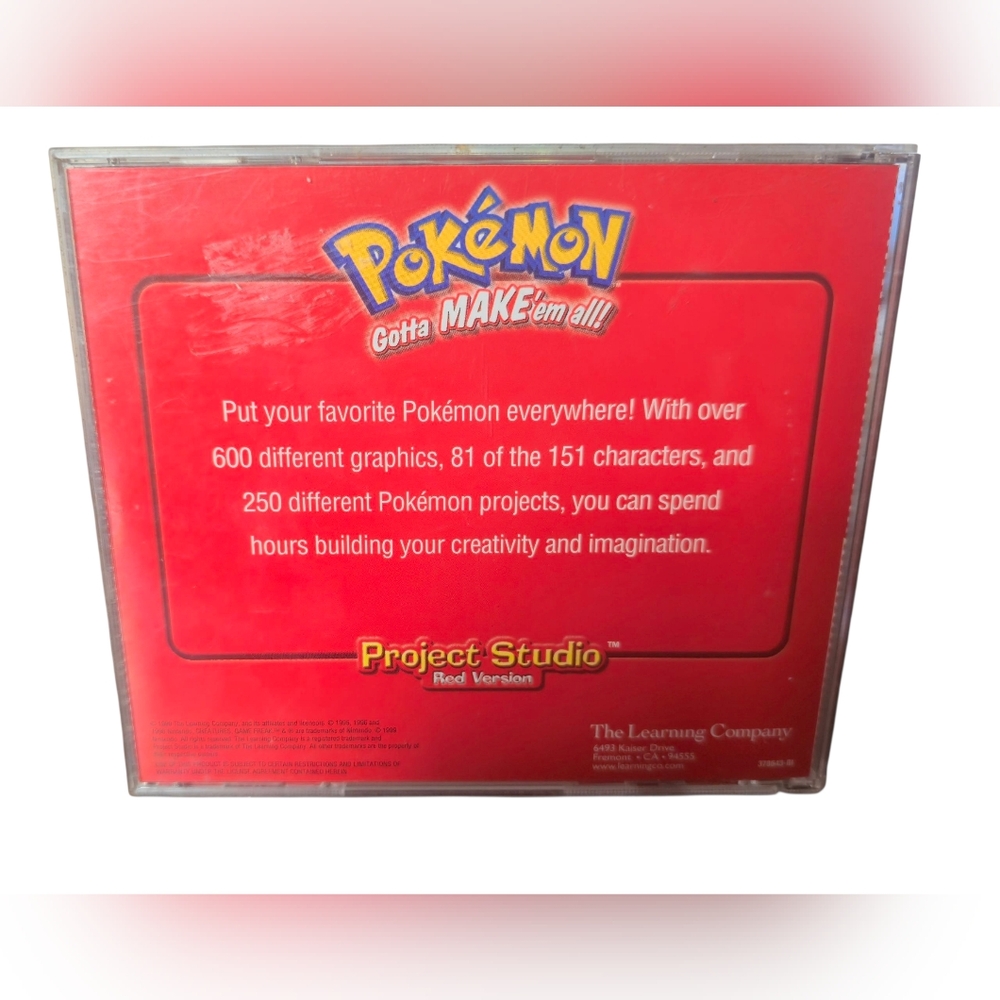 Pokemon Project Studio Red Version CD - Picture 2 of 3